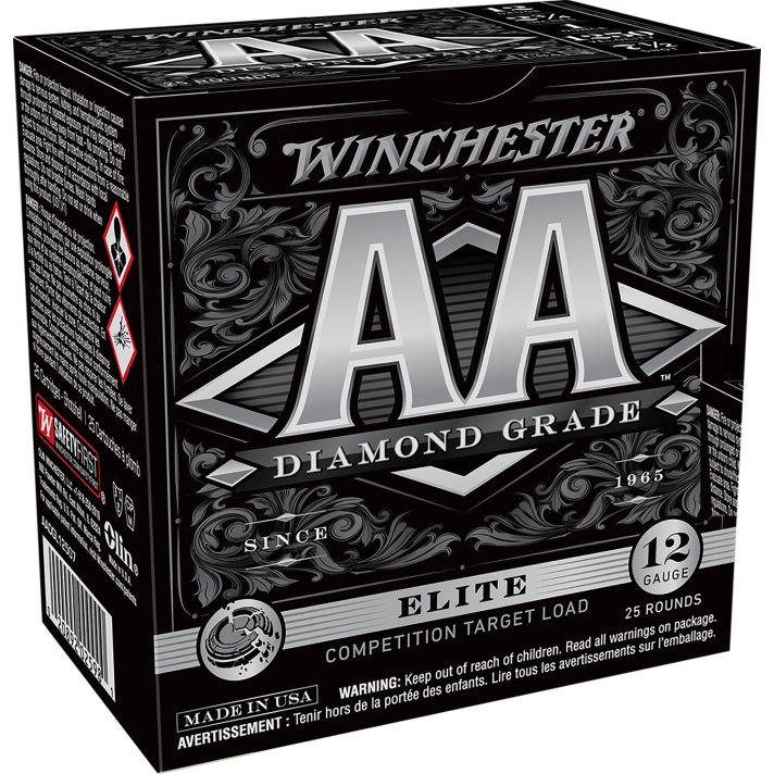 Winchester Ammo AADGL12507 AA Diamond Grade 12Gauge 2.75" 1oz 7Shot 25 Per Box/10 Case