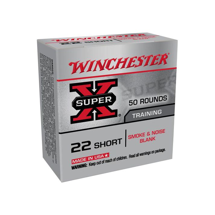 Winchester Ammo X22SBW Super X Blank 22Short 50 Per Box/100 Case