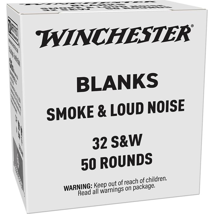 Winchester Ammo 32BL2PW Super X Blank 32S&W 50 Per Box/100 Case