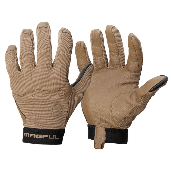 Magpul MAG1015-251 Patrol 2.0 Gloves Coyote Nylon/Leather Small