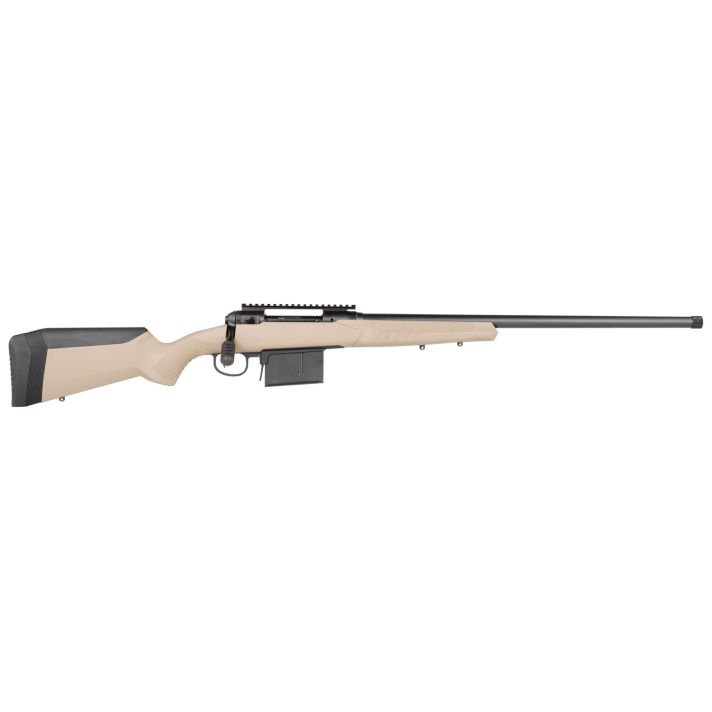 Savage Arms 57491 110 Tactical Desert Full Size 300 Win Mag 5+1 24" Matte Black Heavy Threaded Barrel, Picatinny Rail Carbon Steel Receiver, Matte Flat Dark Earth Adj AccuStock Synthetic