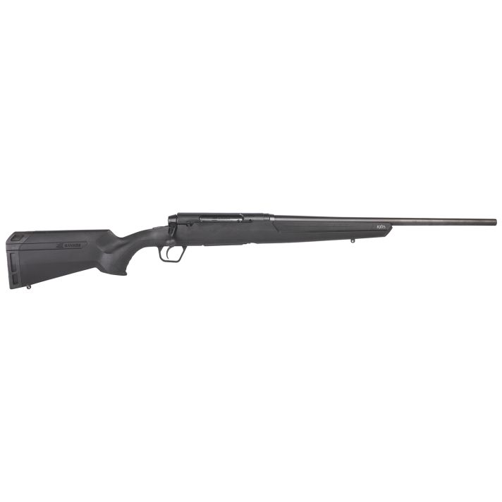 Savage Arms 57473 AxisCompact 6.5 Creedmoor 4+1 20" Matte Black Button Rifled Barrel & Receiver Drilled & Tapped, Matte Black Fixed Synthetic Stock, Right Hand