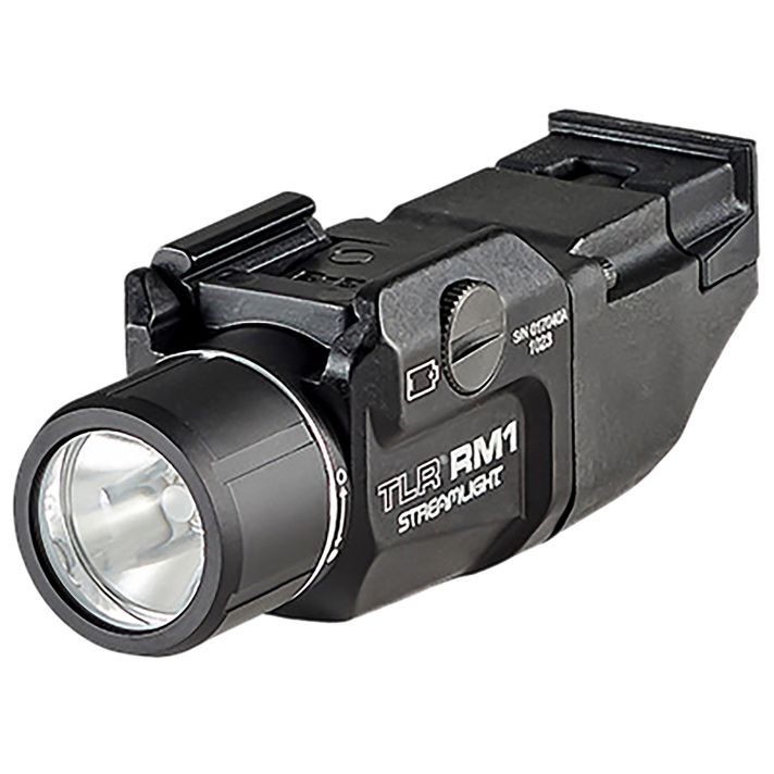 Streamlight 69441 TLR-1 RM Black Anodized Aluminum, 500 Lumens, White 210 Meters Beam, Picatinny Rail Mount