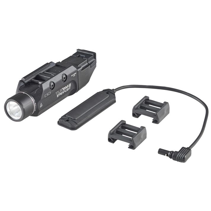 Streamlight 69450 TLR-2 RM Black Anodized Aluminum, 1,000 Lumens White LED Bulb, 297 Meters Beam, Picatinny Rail Mount