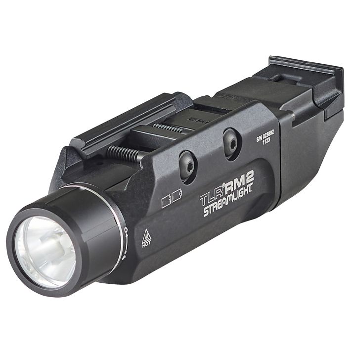Streamlight 69451 TLR-2 RM Black Anodized Aluminum, 1,000 Lumens White, 297 Meters Beam, Picatinny Rail Mount