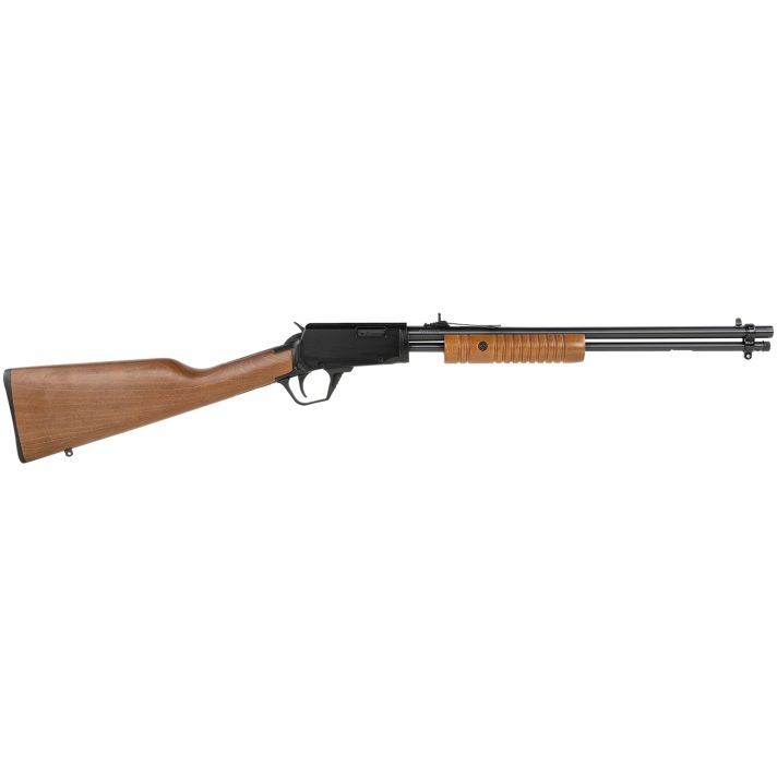 Rossi RP22181WD GalleryFull Size 22 LR 15+1, 18" Polished Black Steel Barrel, Polished Black Steel Receiver, Hardwood Fixed Stock, Right Hand