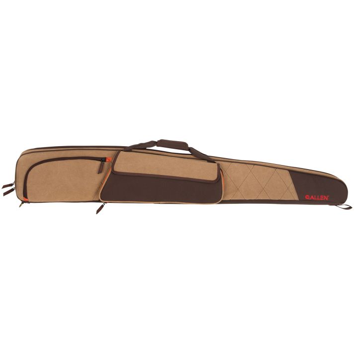 Allen 82152 Humbolt Shotgun Case Tan w/Brown Panels & Trim Cotton/Endura 52" Long Shotgun
