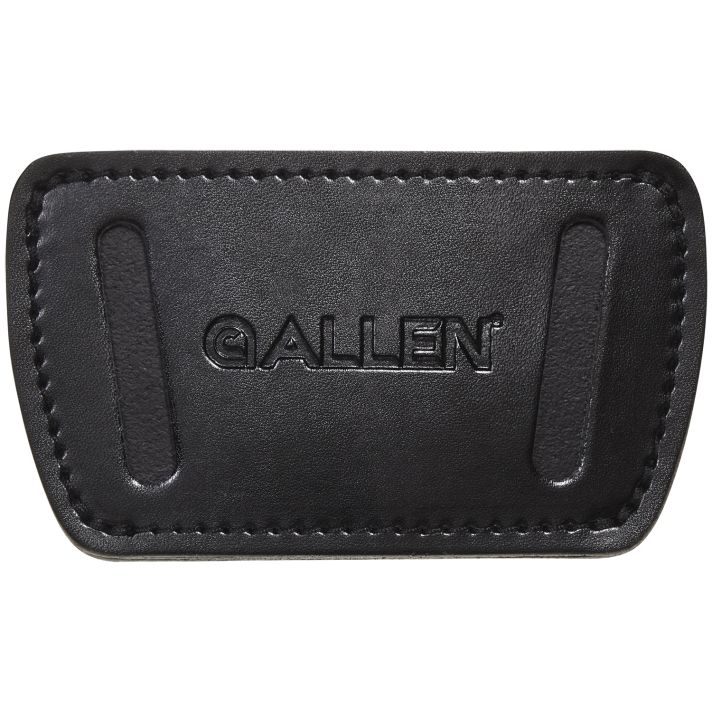 Allen 44831 GlenwoodIWB/OWB Size 01 Black Leather Belt Loop/Clip Compatible w/Glock 17/19 Fits Med/Large Semi Autos Ambidextrous