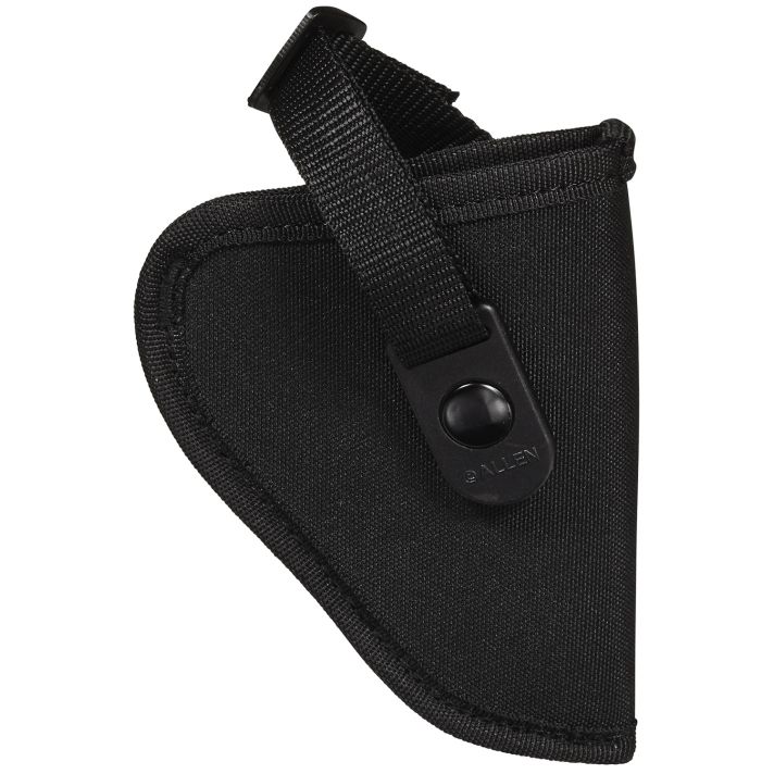 Allen 44800 CortezSize 00 OWB Style Black Polyester, Adjustable Strap & Belt Loop Mount Type fits 2-3" Barrel Small-Medium DA Revolver Right Hand