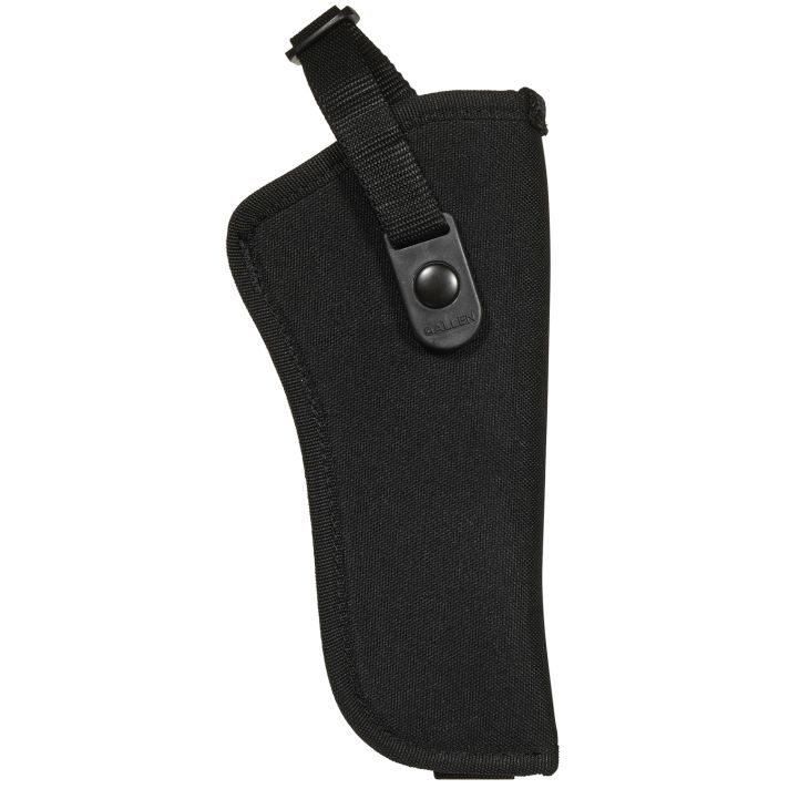 Allen 44818 CortezSize 18 OWB Style Black Polyester, Adjustable Strap & Belt Loop Mount Type fits 6" Barrel DA Revolver with Full Lug Right Hand