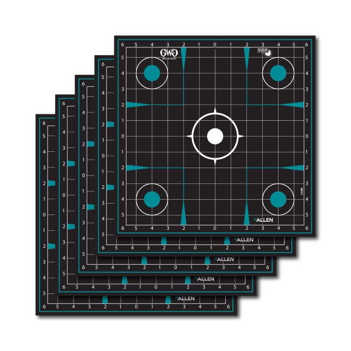 Girls With Guns 15280 SplashSelf-Adhesive Paper Black/Teal 12"x12" Grid 5 Pack