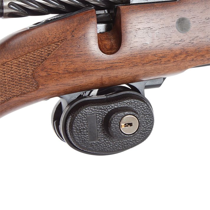 Allen 15415 Trigger LockOpen With Key Black Steel Firearm Fit- Handgun/Rifle/Shotgun