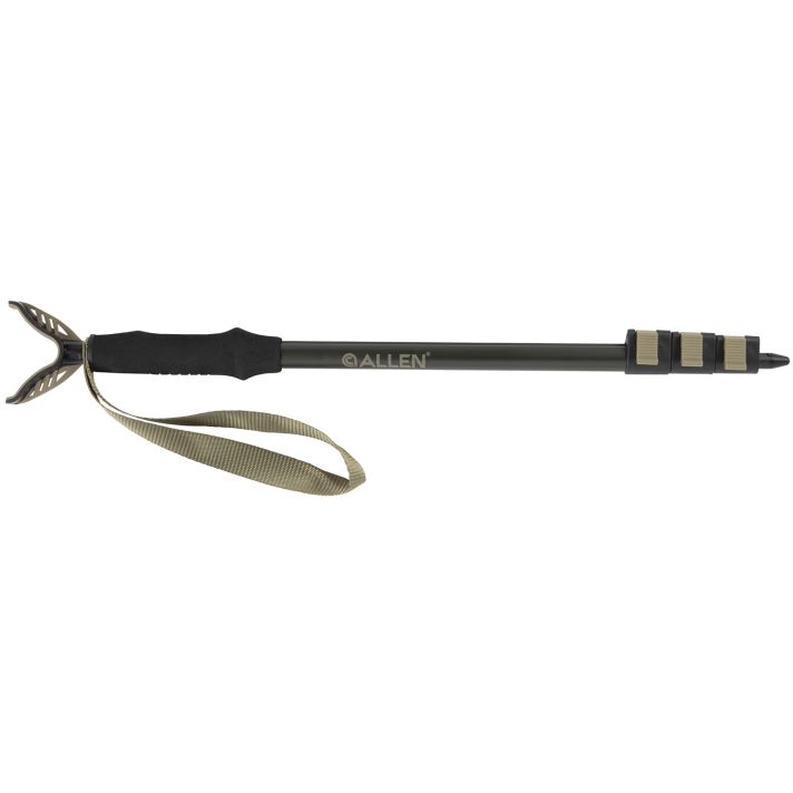 Allen 2163 Swift Shooting Stick Monopod made of Matte Black Aluminum with Padded Grip Surface & 21.50-61" Vertical Adjustment