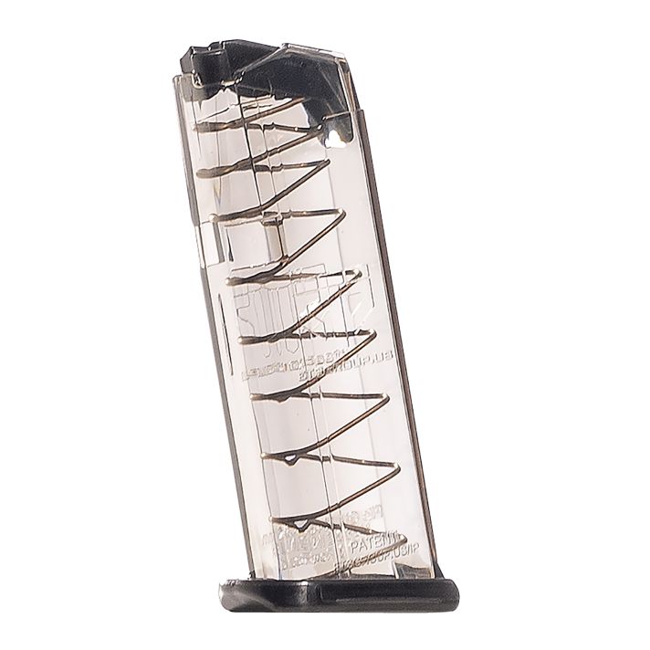 ETS Group GLK43X Pistol Mags10rd 9mm Luger Compatible w/ Glock 43X/48 Clear Polymer
