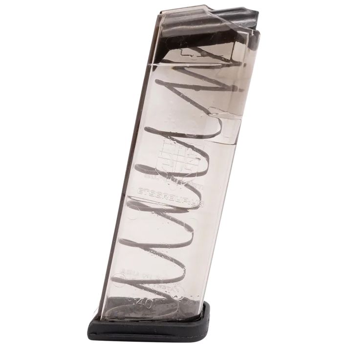 ETS Group GLK23 Pistol Mags13rd 40 S&W Compatible w/Glock 23/27 Clear Polymer