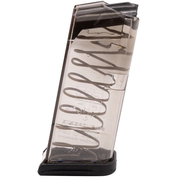 ETS Group GLK27 Pistol Mags9rd 40 S&W Compatible w/ Glock 27 Clear Polymer
