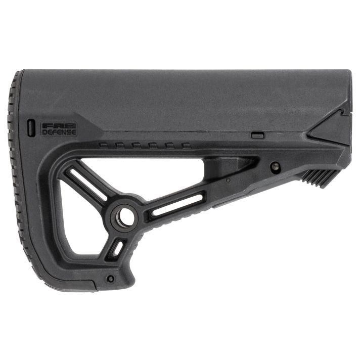FAB Defense FXGLCORES GL-Core S CQB Optimized Combat Buttstock for AR-15/ M4 Black Fiberglass Reinforced Polymer
