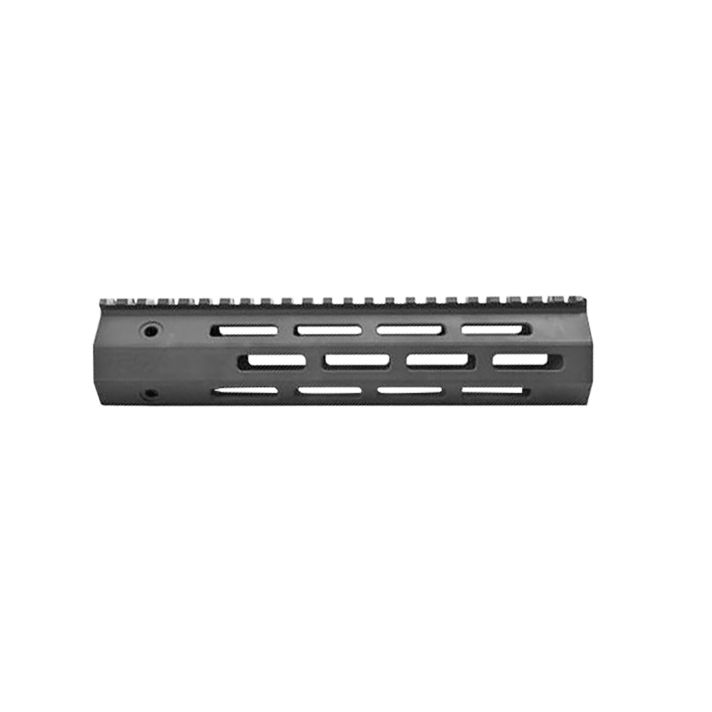 Troy Ind SRAIML190BT00 Battle RailM-LOK Aluminum Black Anodized 9" for AR-15, M16