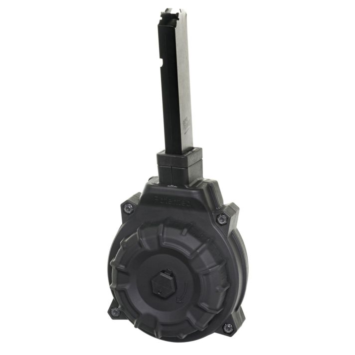 ProMag DRMA18 Standard40rd Drum 45 ACP Fits Hi-Point 4595TS Carbine Black DuPont Zytel Polymer
