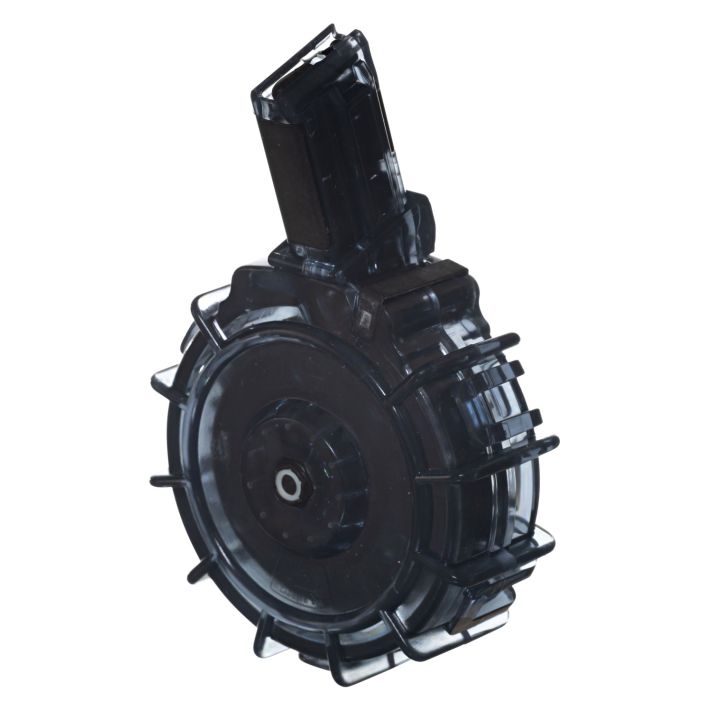 ProMag REMA2 Standard30rd Drum 22 LR Fits Remington 597 Smoke Polycarbonate