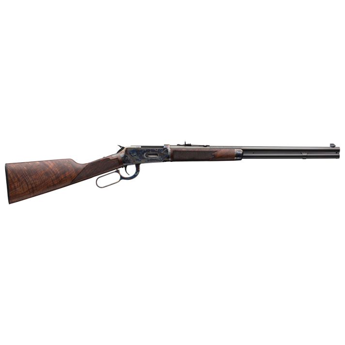 Winchester Repeating Arms 534284114 Model 1894 Deluxe Short Rifle Full Size 30-30 Win 7+1 20" Gloss Blued Button Rifled Steel Barrel, Color Case Hardened Steel Receiver, Walnut Straight Grip Stock
