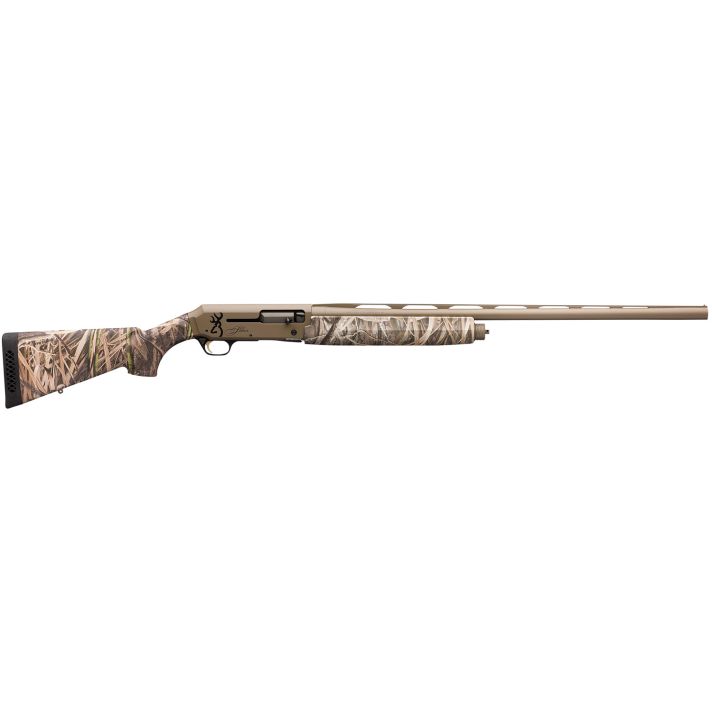 Browning 011428204 Silver Field 12 Gauge 3.5" 4+1 28" Barrel, Flat Dark Earth Cerakote Finish, Mossy Oak Shadow Grass Habitat Synthetic Stock