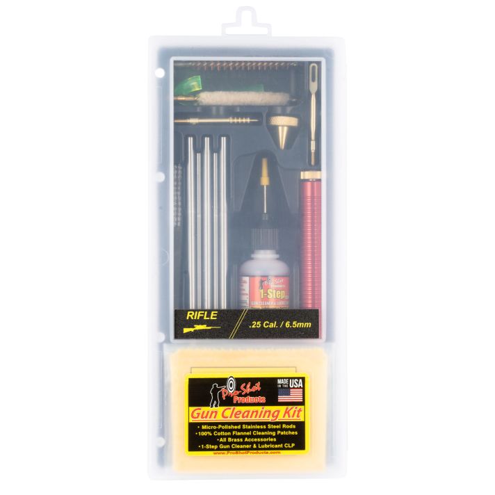 Pro-Shot R2565KIT Classic Box Kit .25/ 6.5mm Cal Rifle/Black Plastic Case