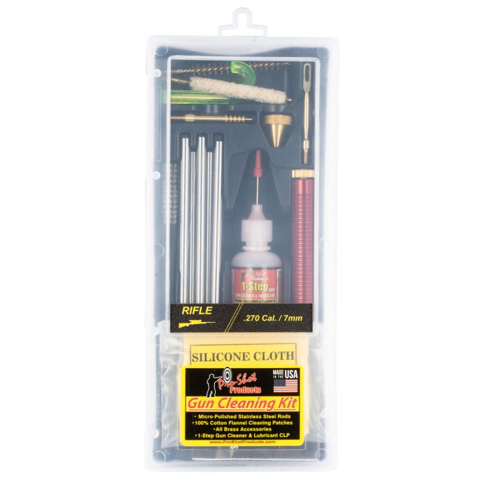 Pro-Shot R2707KIT Classic Box Kit Multi-Caliber Rifle/Black Plastic Case