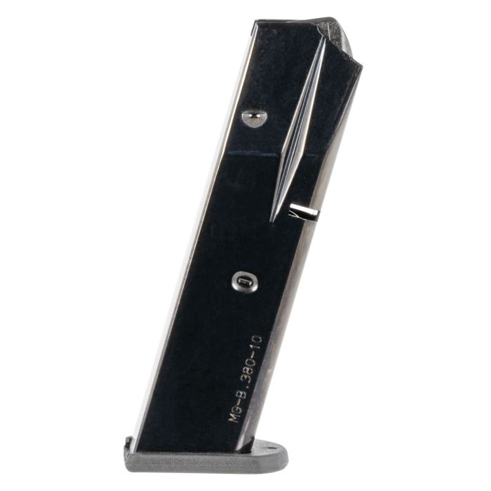 Mec-Gar MGBRBDA10B Standard10rd 380 ACP Fits Browning BDA Blued Carbon Steel