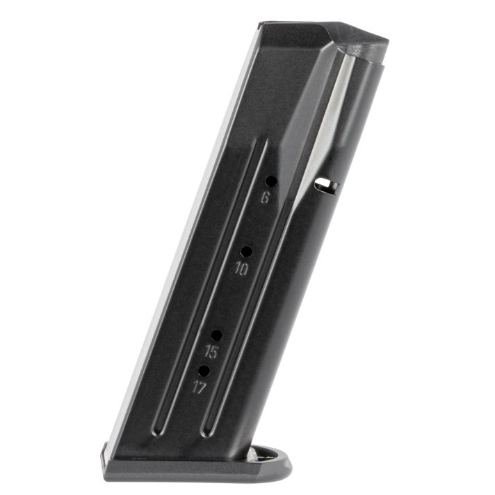 Mec-Gar MGWIT38LFAFC StandardBlued w/ Anti-Friction Coating Detachable 17rd 38 Super for Tanfoglio Witness Large Frame
