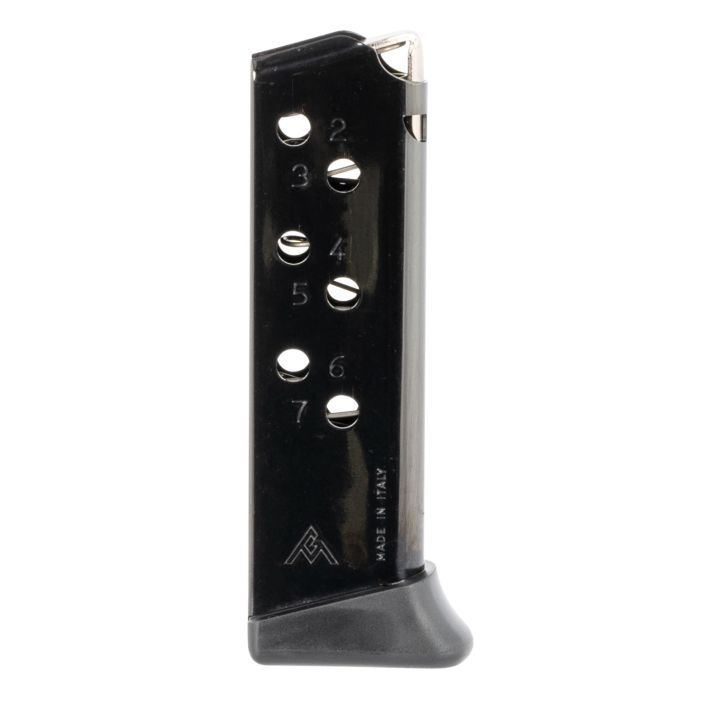 Mec-Gar MGPPKS32FRB Standard7rd Detachable w/Finger Rest 32 ACP Fits Walther PPK Blued Carbon Steel