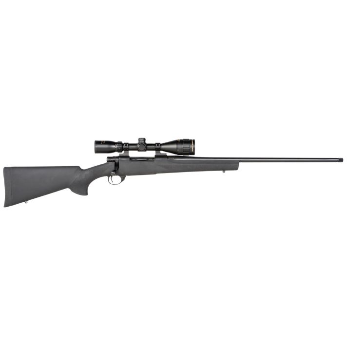 Howa HGP2300B M1500 Gamepro Gen2 300 Win Mag 3+1 24" Threaded Barrel, Blued Metal Finish, Black Fixed Hogue Pillar-Bedded Overmolded Stock, Includes GamePro 4-12x40mm Scope