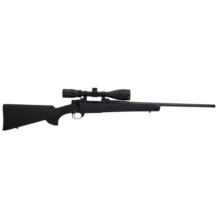 Howa HGP265PRCB M1500 Gamepro Gen2 6.5 PRC 3+1 24" Threaded Barrel, Blued Metal Finish, Black Fixed Hogue Pillar-Bedded Overmolded Stock, Includes GamePro 4-12x40mm Scope