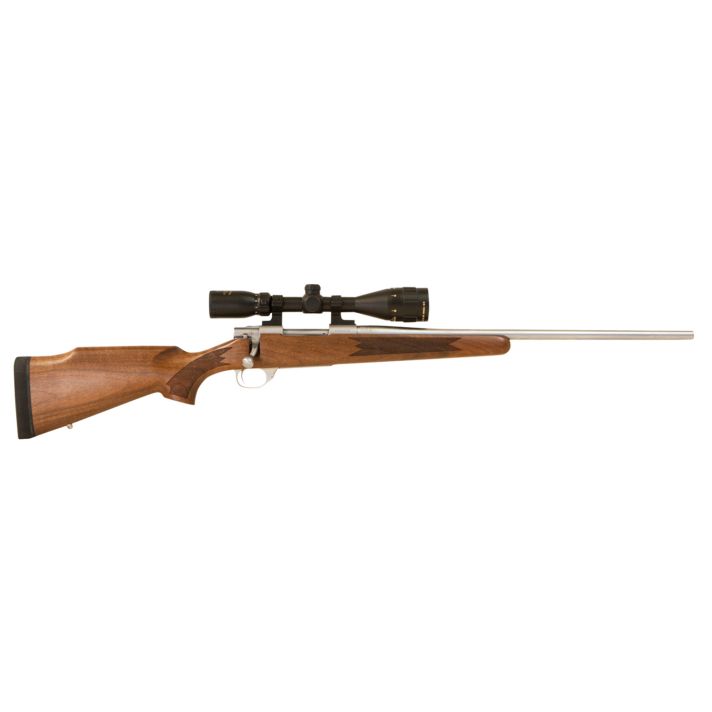 Howa HWH308TS M1500 Standard Hunter 308 Win 5+1 22" Stainless Steel Threaded Barrel, Stainless Steel Receiver, Fixed Walnut Stock, *Scope Not Included*