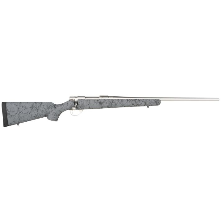 Howa HHS62511 M1500 HS Precision 6.5 Creedmoor 5+1 22", Stainless Steel Metal Finish & Gray Black Webbed Fixed HS Precision Stock