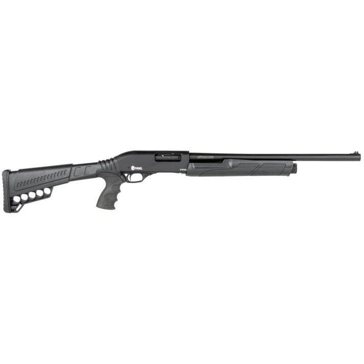 Citadel FRPAX1220 CDP Force Tactical Pump 12 Gauge 3+1 3" 20" Barrel, Matte Black Metal Finish, Synthetic Pistol Grip Stock w/Ventilated Recoil Pad