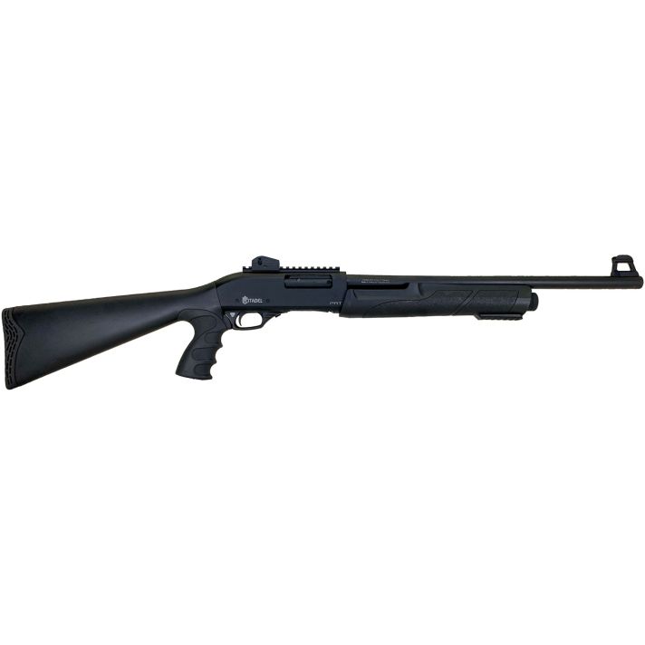 Citadel FRPAT1220 CDA Force Tactical Pump 12 Gauge 3+1 3" 20"Barrel, Steel Receiver, Matte Black Metal Finish, Optics Ready Picatinny Rail, Synthetic Pistol Grip Stock