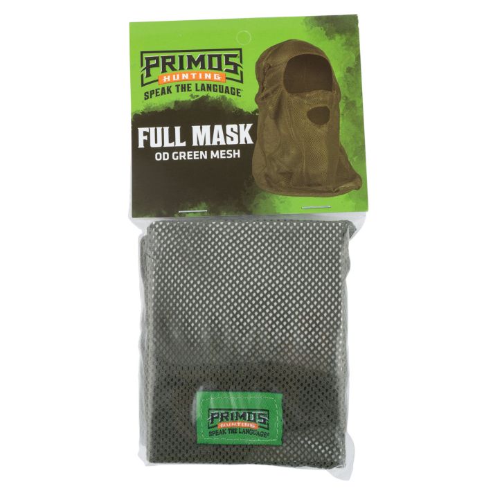 Primos PS6663 MeshOD Green Mesh Full Face Mask OSFA