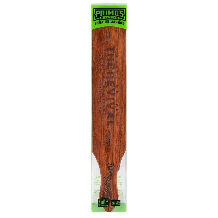 Primos PS262 RevivalBox Call Attracts Turkeys Brown Wood