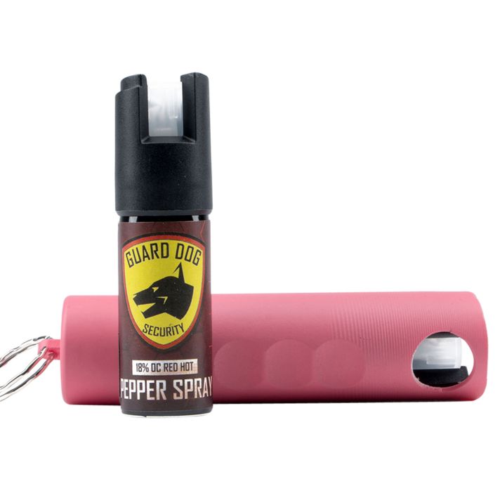 Guard Dog PSGDHHOC181PK Harm & HammerOC Pepper 0.50 oz Pink Includes Steel-Point Striker