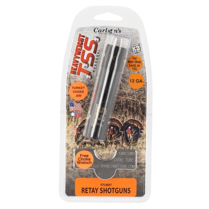 Carlson's Choke Tubes 38027 TSS TurkeyRetay 12 Gauge Turkey Steel