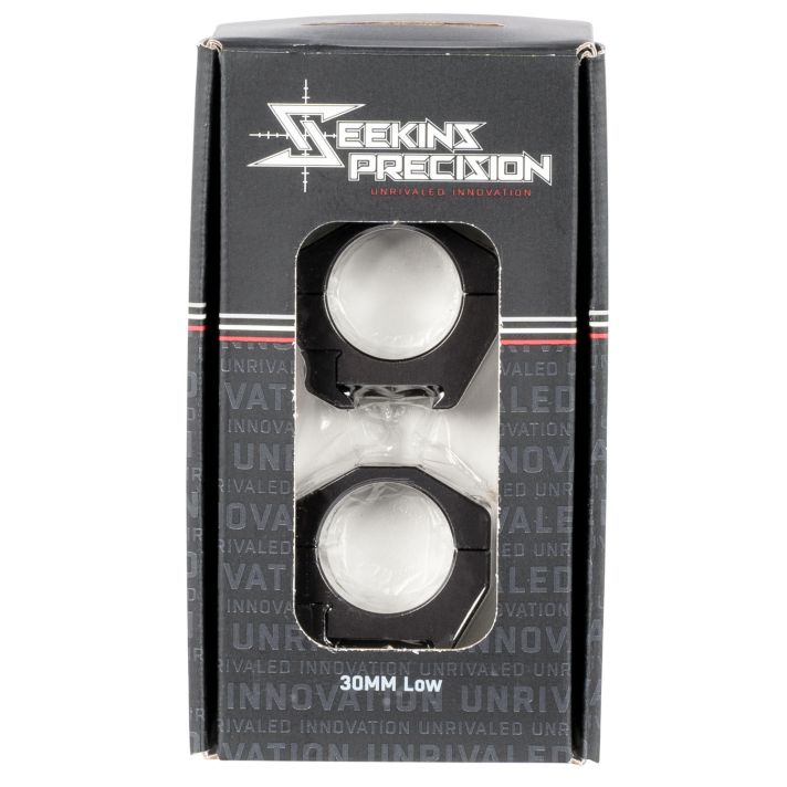 Seekins Precision 0010620002 Scope RingsMatte Black 30mm Low