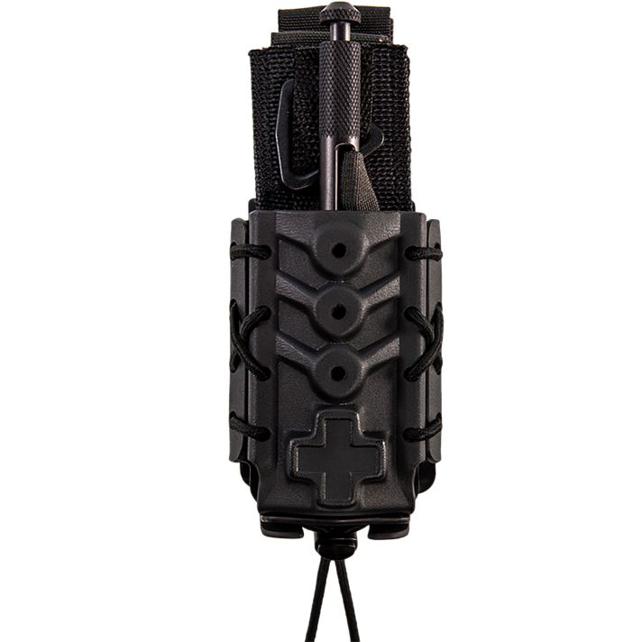 High Speed Gear 11TQK0BK Tourniquet TACOBlack Kydex, 2" Belt Clip/MOLLE U-Mount, Compatible w/ Most Tourniquets