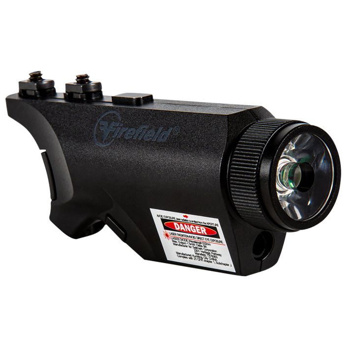 Firefield FF35011K Rival XL Foregrip Flashlight Green Laser ComboMatte Black 75/150 Lumens White LED Light