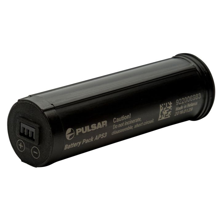Pulsar PL79161 APS 3 Battery Pack Black 3.6 Volts 3,200 mAh Fits Thermion/Digex/Digex IR