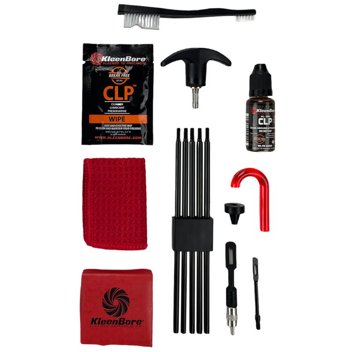 KleenBore UK213 Universal Cleaning Kit .22 Cal-12 Gauge Handguns/Rifles/Shotguns
