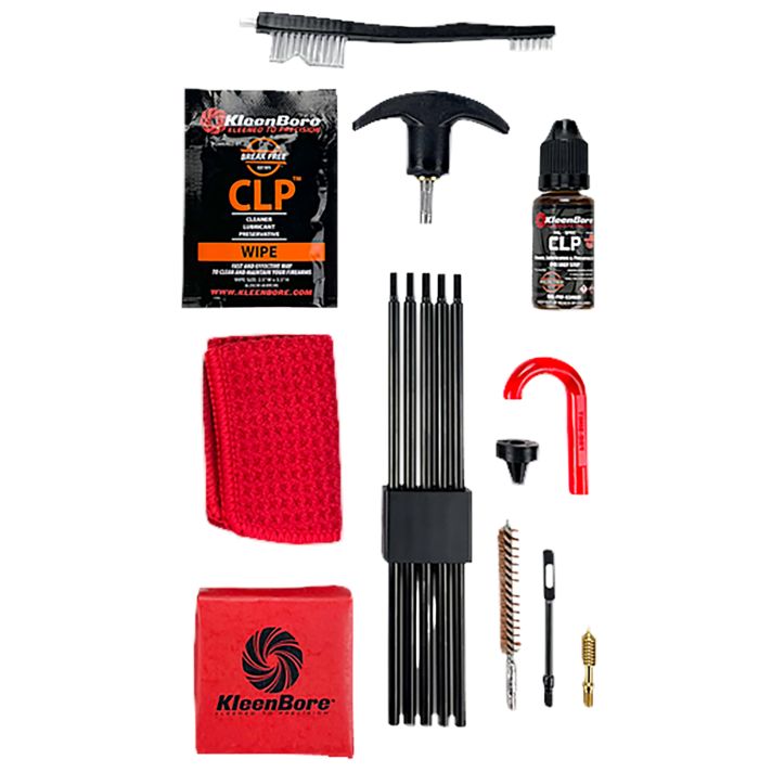 KleenBore K207 Rifle Classic Cleaning Kit .30/ .308/ .300 Blackout/ 7.62mm Cal