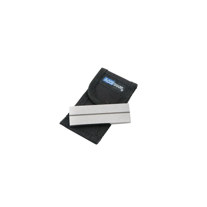 AccuSharp 027C Pocket StoneFine/Coarse Diamond Sharpener Gray