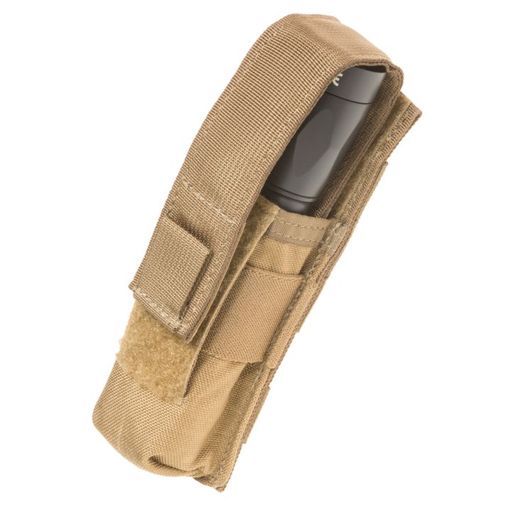 Tacshield T4001CY Suppressor/Light PouchCordura 1000D Nylon Coyote
