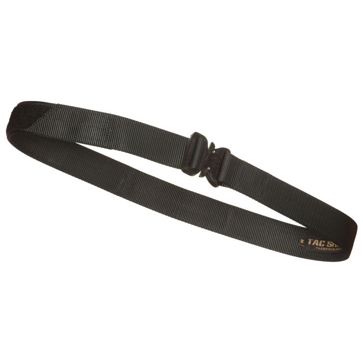 Tacshield T303XLBK Tactical Gun Belt Black Webbing 42-46" 1.75" Wide Buckle Closure